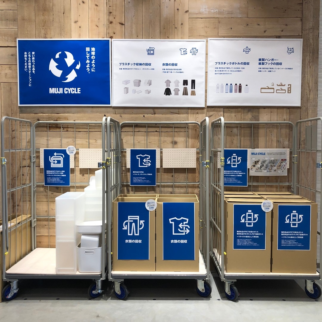 ゆめテラス祇園】MUJI CYCLE回収キャンペーン開催中です｜ 無印良品